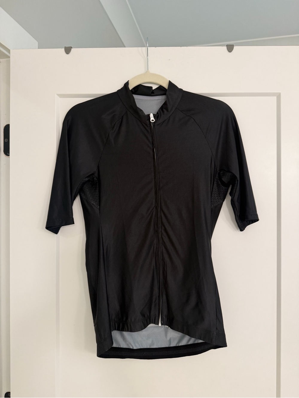 Wynn Republic Men's Black Short-Sleeve Cycling Jersey Size Medium